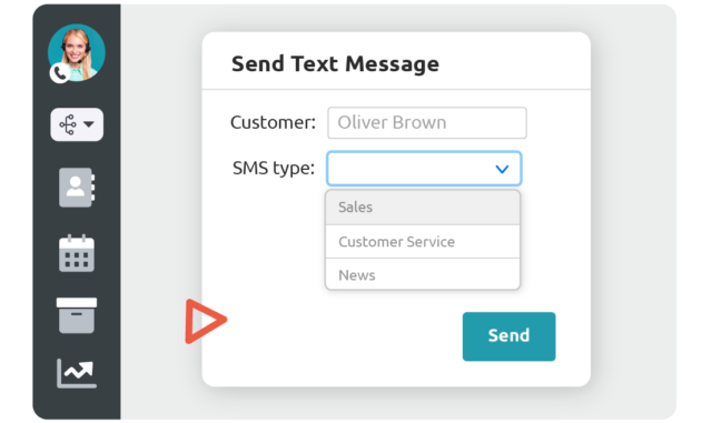 Personnalisez vos conversations avec le logiciel pour envoyer des SMS de Diabolocom