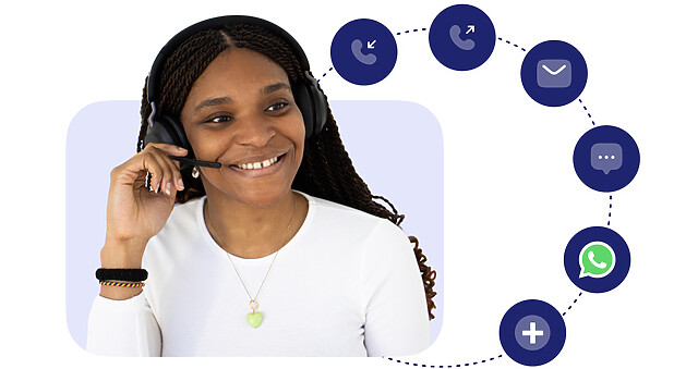 Agent de centre de contact et les différents canaux de prospection