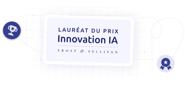Lauréat du prix innovation IA Frost & sullivan