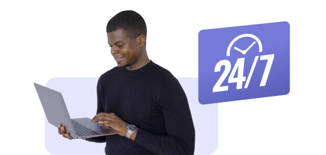 Disponibilité 24h/24, 7j/7