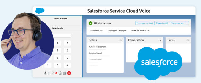 Interface Salesforce Service Coud Voice