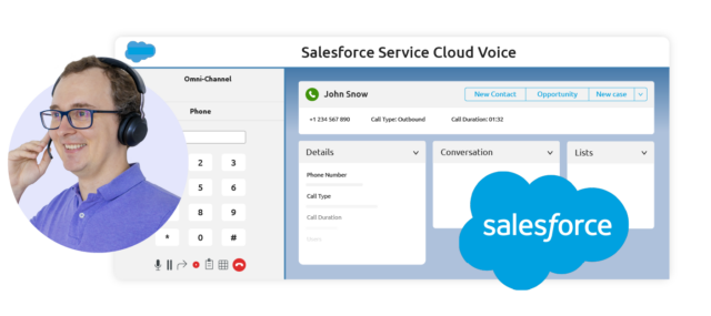 Interface Salesforce Service Coud Voice