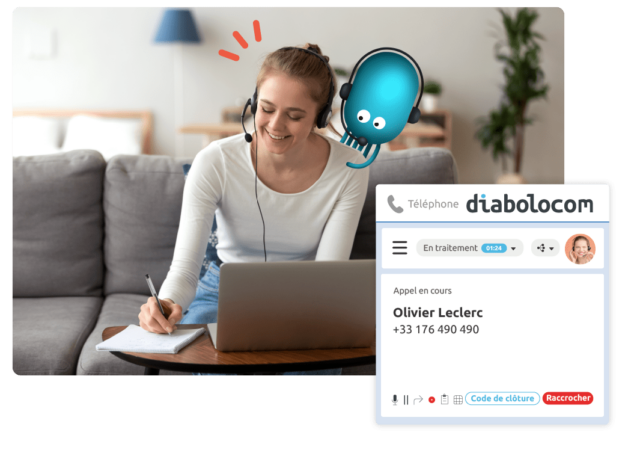 Le centre d'appel virtuel de Diabolocom pour une meilleure expérience client